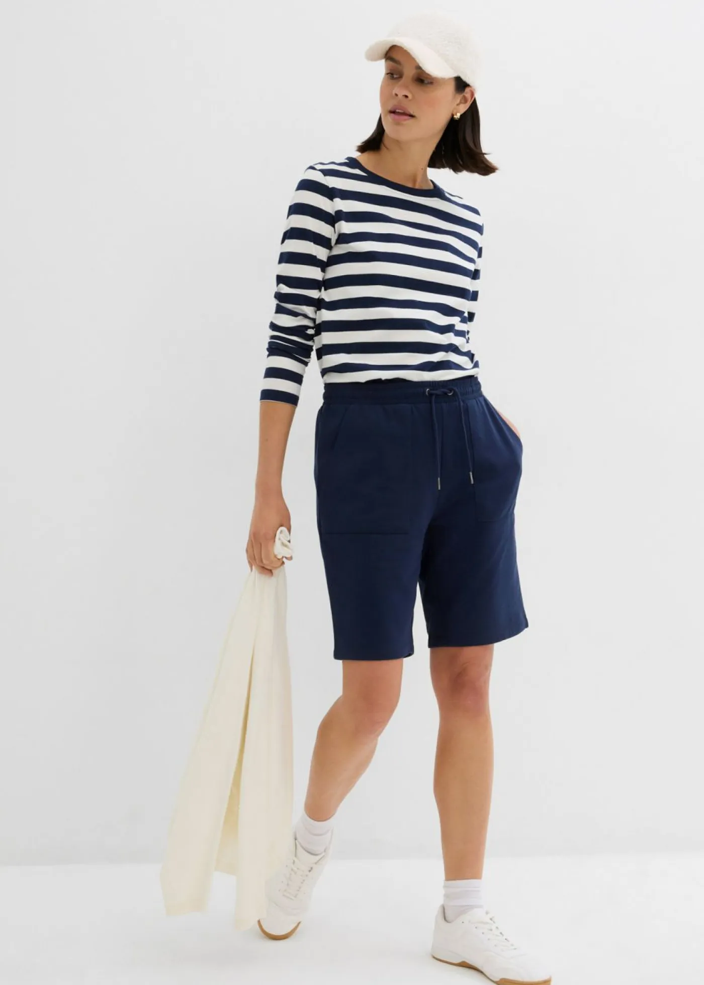 Discount Pantalón corto de chándal con bolsillos Mujer Shorts|Básicos