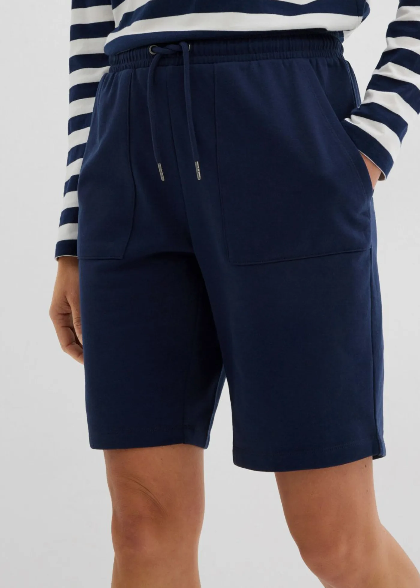 Hot Pantalón corto de chándal con bolsillos Mujer Shorts|Básicos