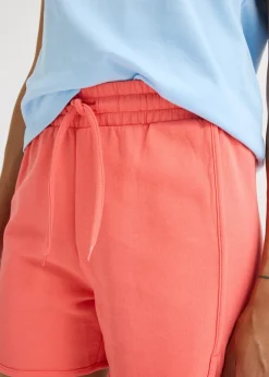 Hot Pantalón corto de chándal de algodón orgánico puro Mujer Shorts|Ropa Cómoda