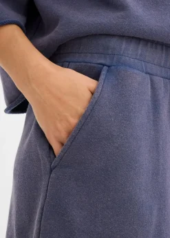 Outlet Pantalón corto de chándal de mezcla de algodón suave Mujer Shorts|Ropa Cómoda