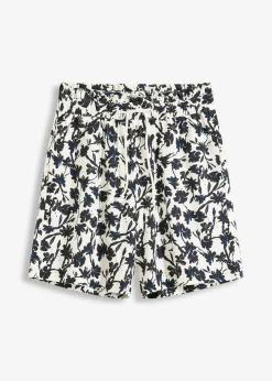 Outlet Pantalón corto de lino Mujer Shorts|Pantalones