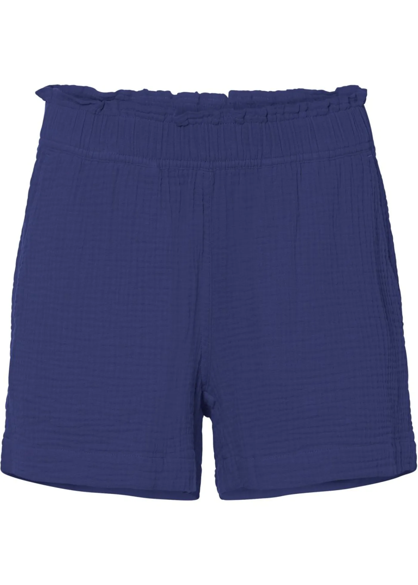 New Pantalón corto de muselina de algodón puro Mujer Shorts|Pantalones