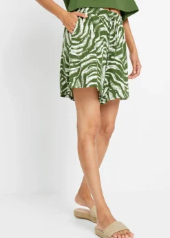 Hot Pantalón corto de punto Mujer Shorts|Pantalones