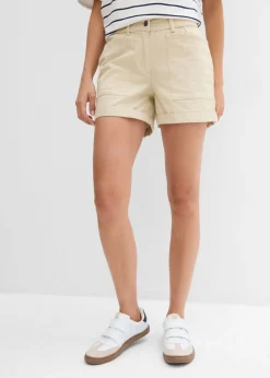Outlet Pantalón corto de sarga Mujer Shorts|Pantalones