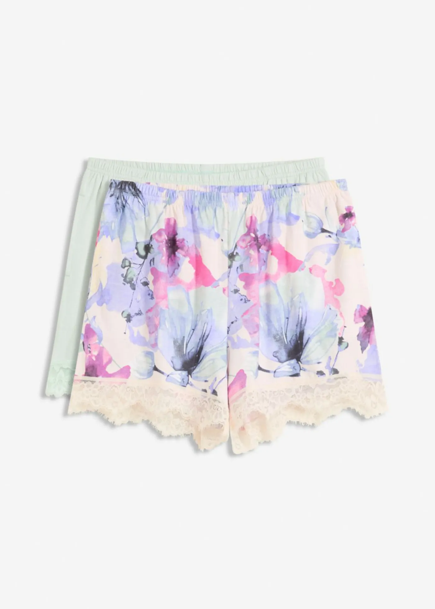 Discount Pantalón corto para dormir (2 unidades) de mezcla suave de viscosa Mujer Ropa Para Dormir