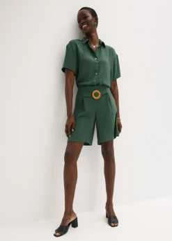 Best Pantalón corto sin cierre Mujer Shorts|Pantalones