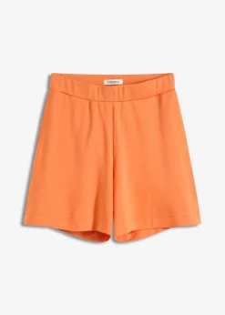 Sale Pantalón corto sin cierre de Punto di Roma cómodo Mujer Shorts|Pantalones