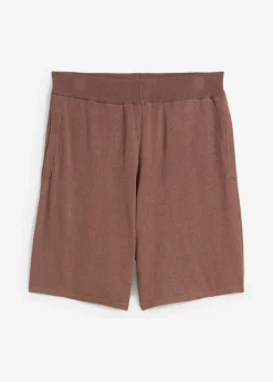 Sale Pantalón corto sin cierre de punto fino Mujer Conjuntos De Ropa|Shorts