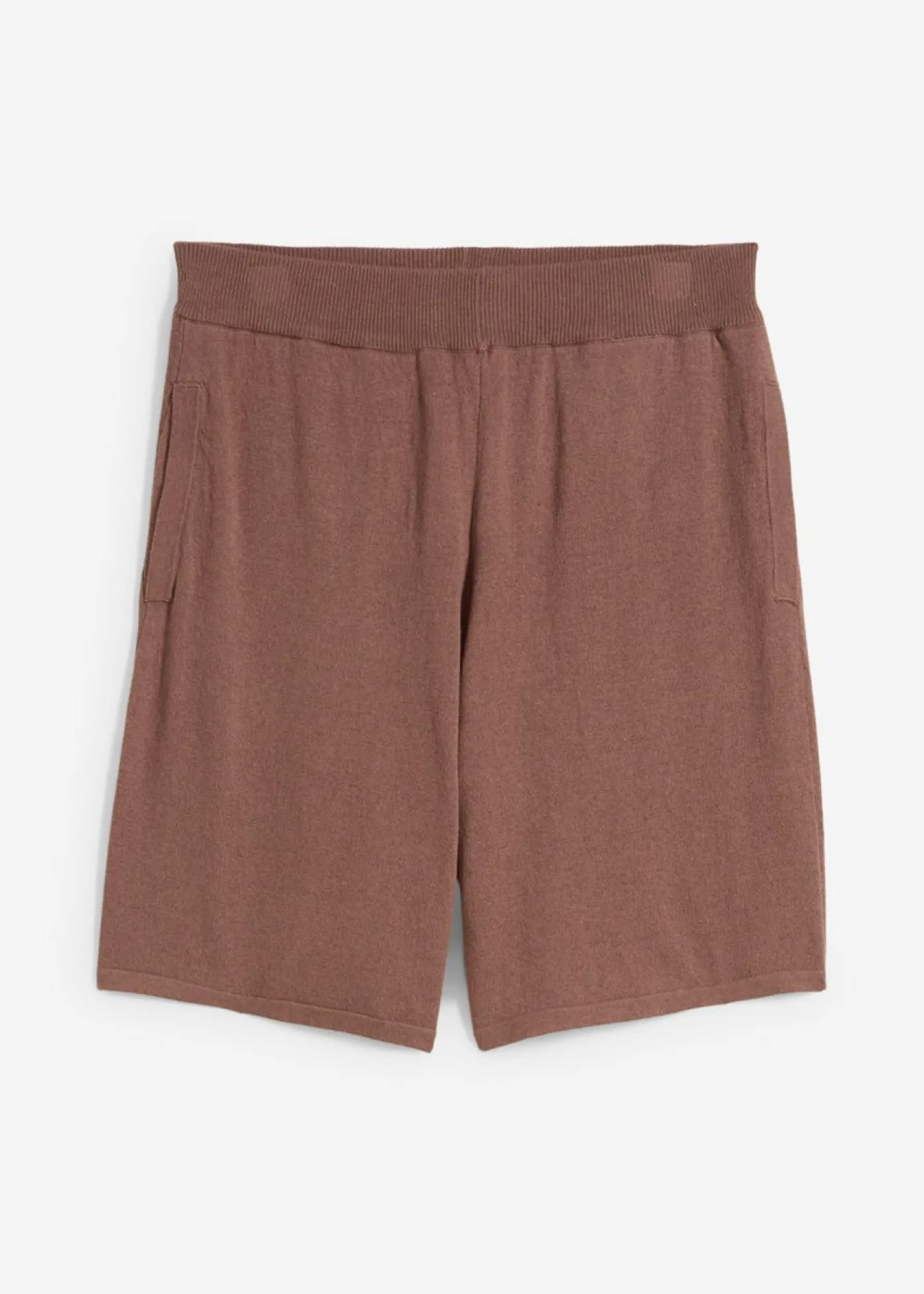 Sale Pantalón corto sin cierre de punto fino Mujer Conjuntos De Ropa|Shorts