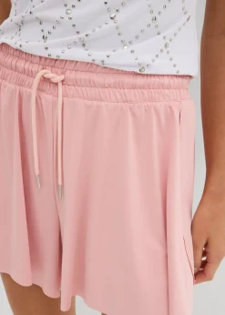 Clearance Pantalón corto sin cierre con diseño de tenis Mujer Shorts|Pantalones