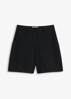 Clearance Pantalón corto tipo bermudas con pinzas Mujer Shorts|Pantalones