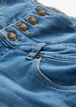 New Pantalón corto vaquero de talle alto Mujer Shorts|Vaqueros