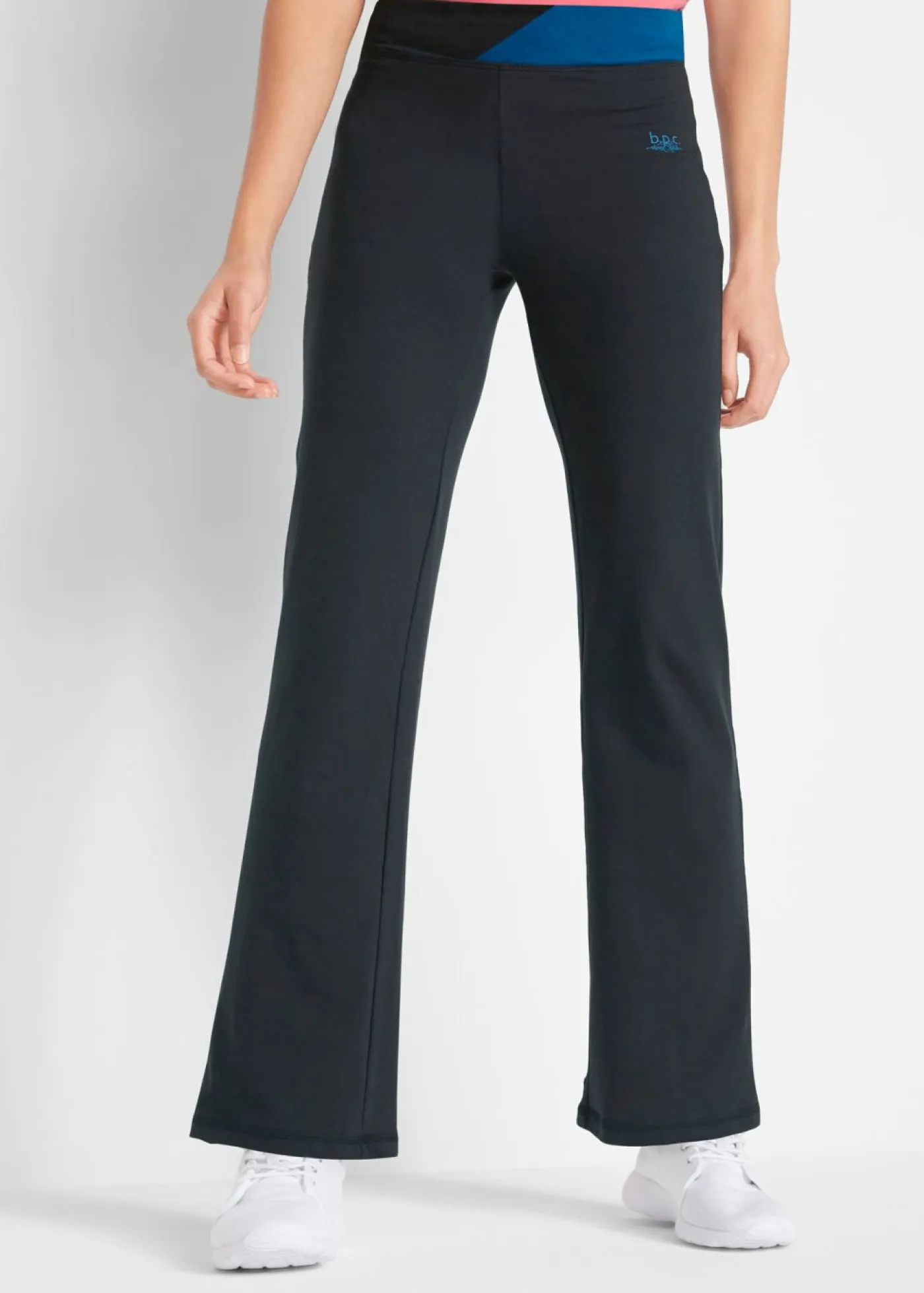 Best Pantalón de algodón acampanado Mujer Ropa Deportiva|Pantalones