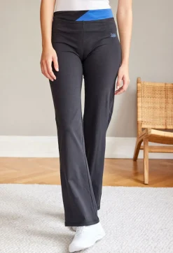 Best Pantalón de algodón acampanado Mujer Ropa Deportiva|Pantalones