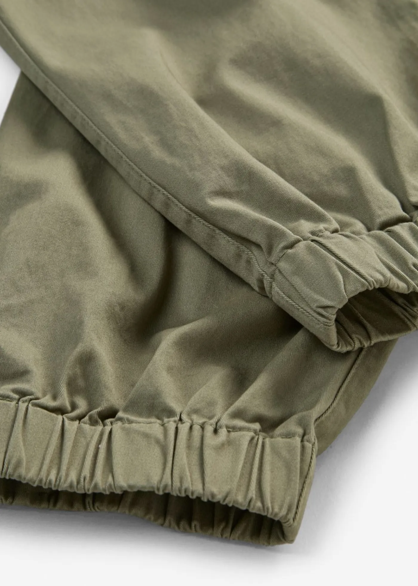 Hot Pantalón de algodón elástico con estilo cargo Mujer Pantalones