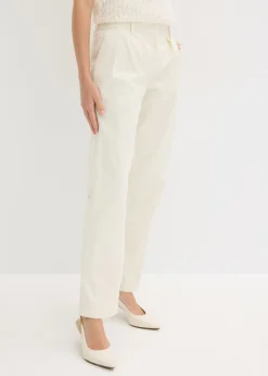 Sale Pantalón de algodón puro Mujer Pantalones|Novedades