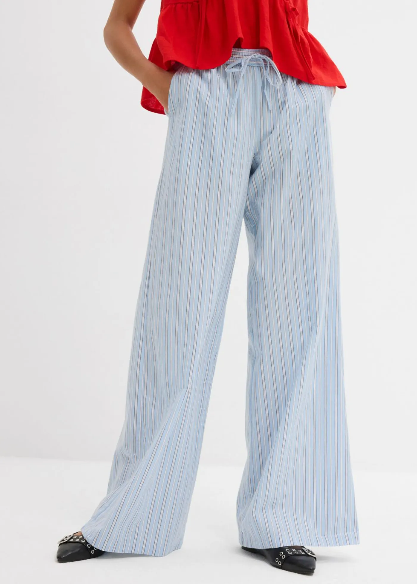 Sale Pantalón de algodón puro Mujer Pantalones