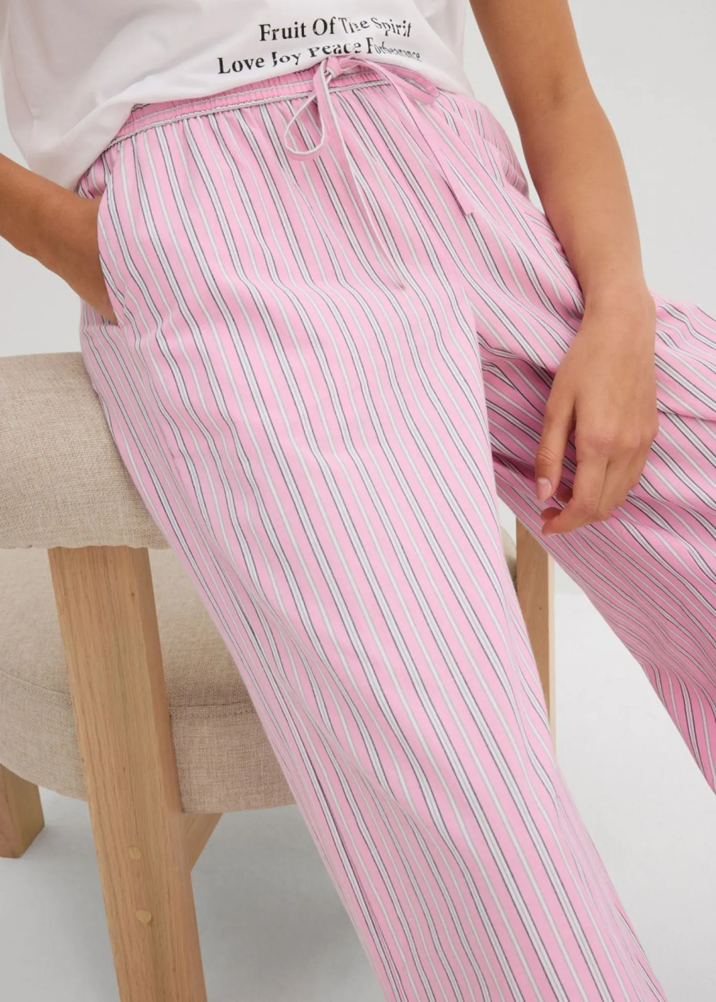 Sale Pantalón de algodón puro Mujer Pantalones