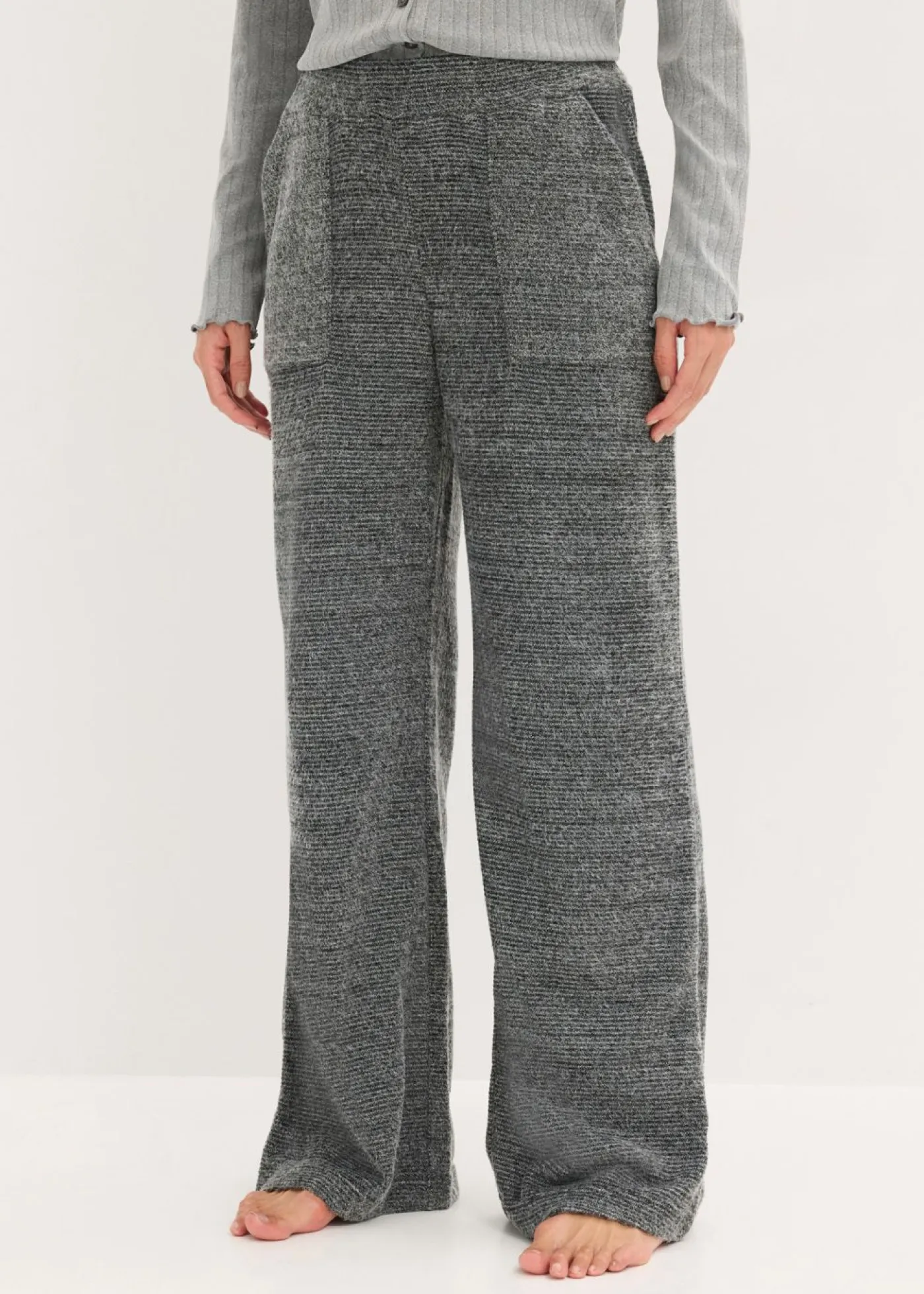 Hot Pantalón de chenilla de suave Mujer Homewear|Ropa Para Dormir