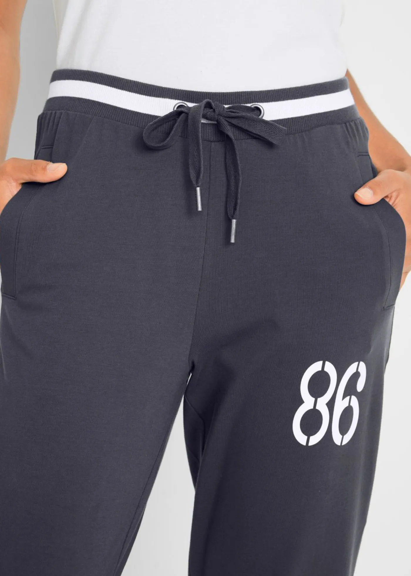 Pantalón de chándal 3/4 de mezcla de algodón Mujer Ropa Deportiva|Ropa Cómoda