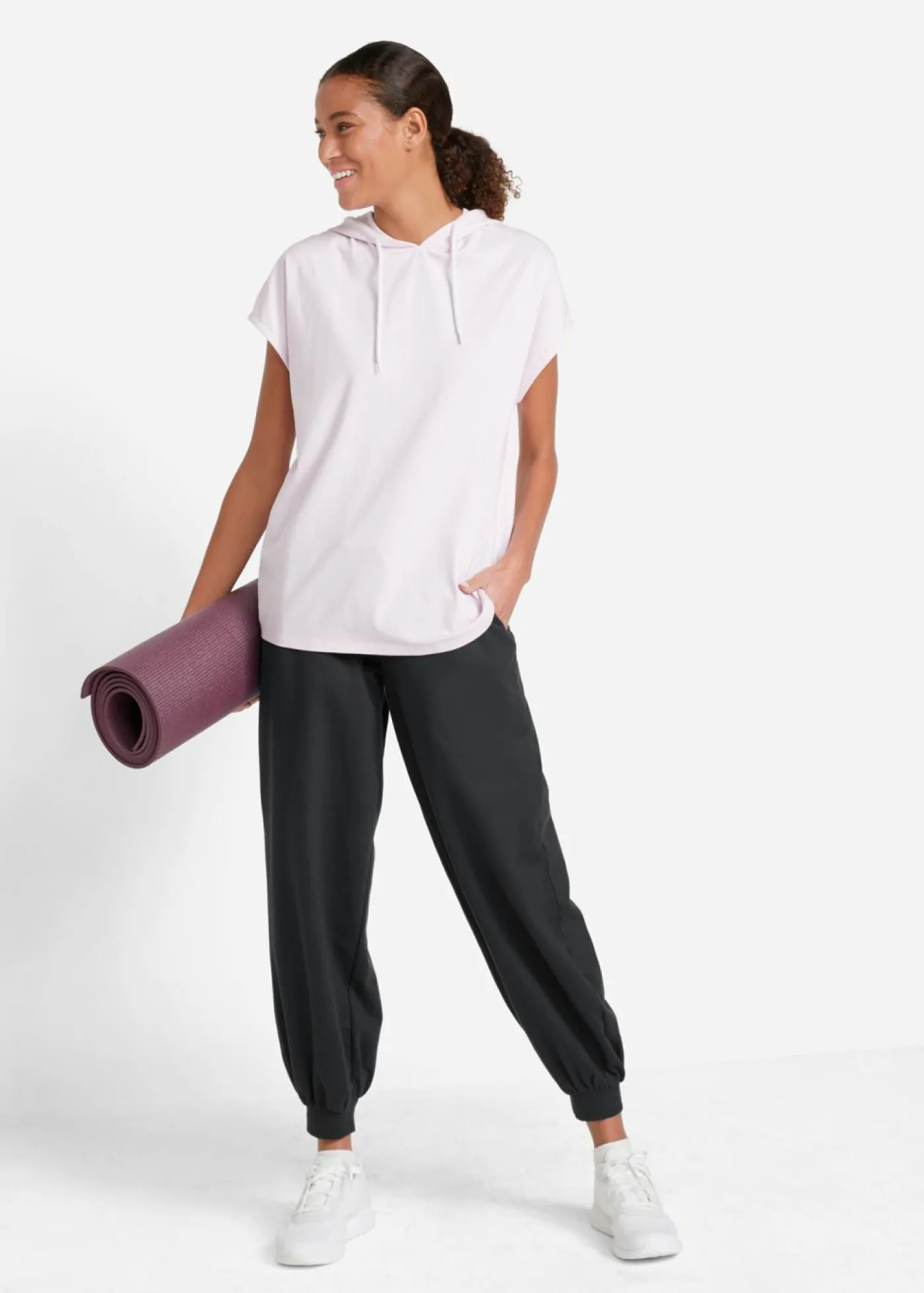 Discount Pantalón de chándal con cinturilla elástica Mujer Básicos|Ropa Cómoda