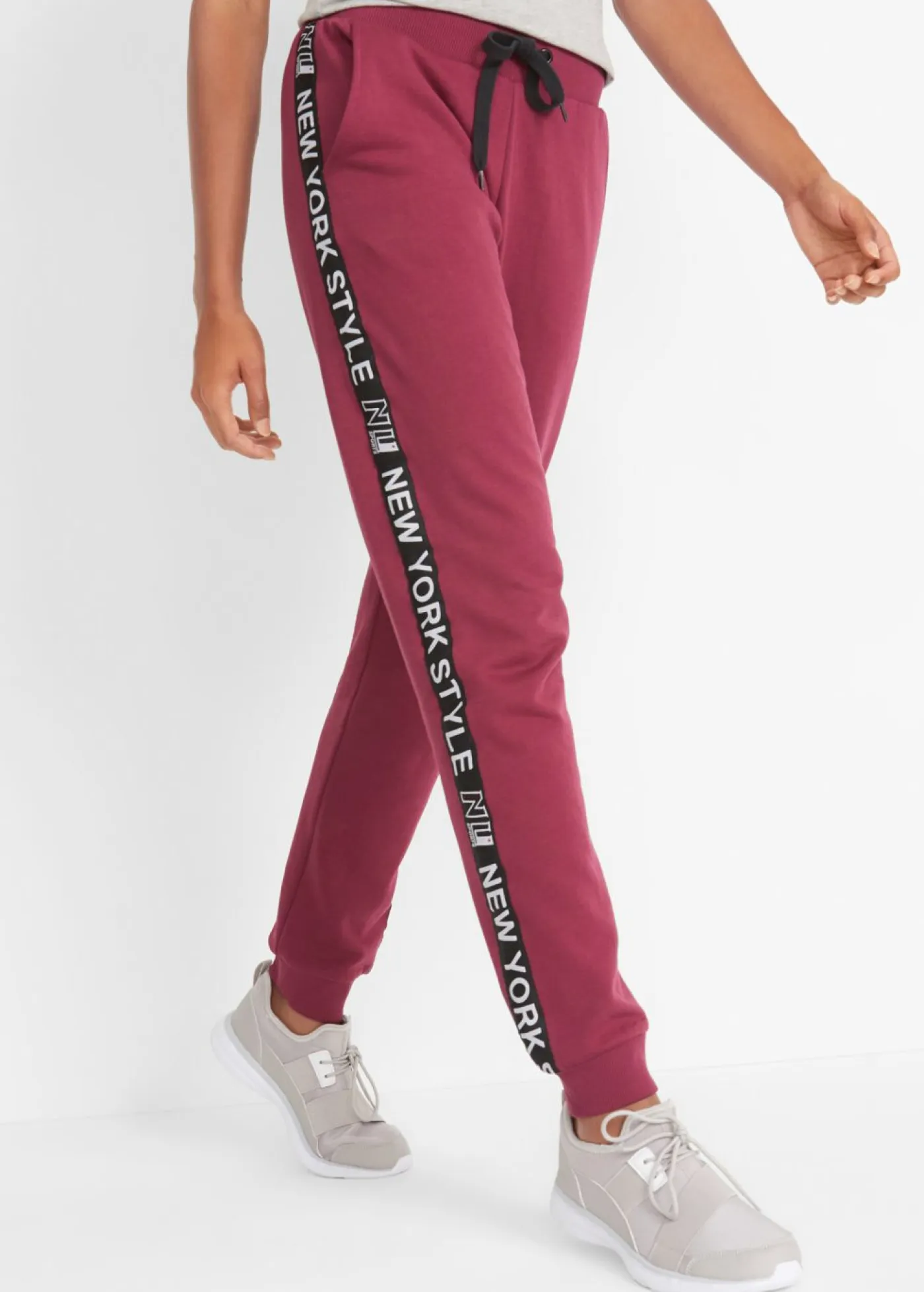 Outlet Pantalón de chándal con estampado Mujer Ropa Cómoda|Pantalones