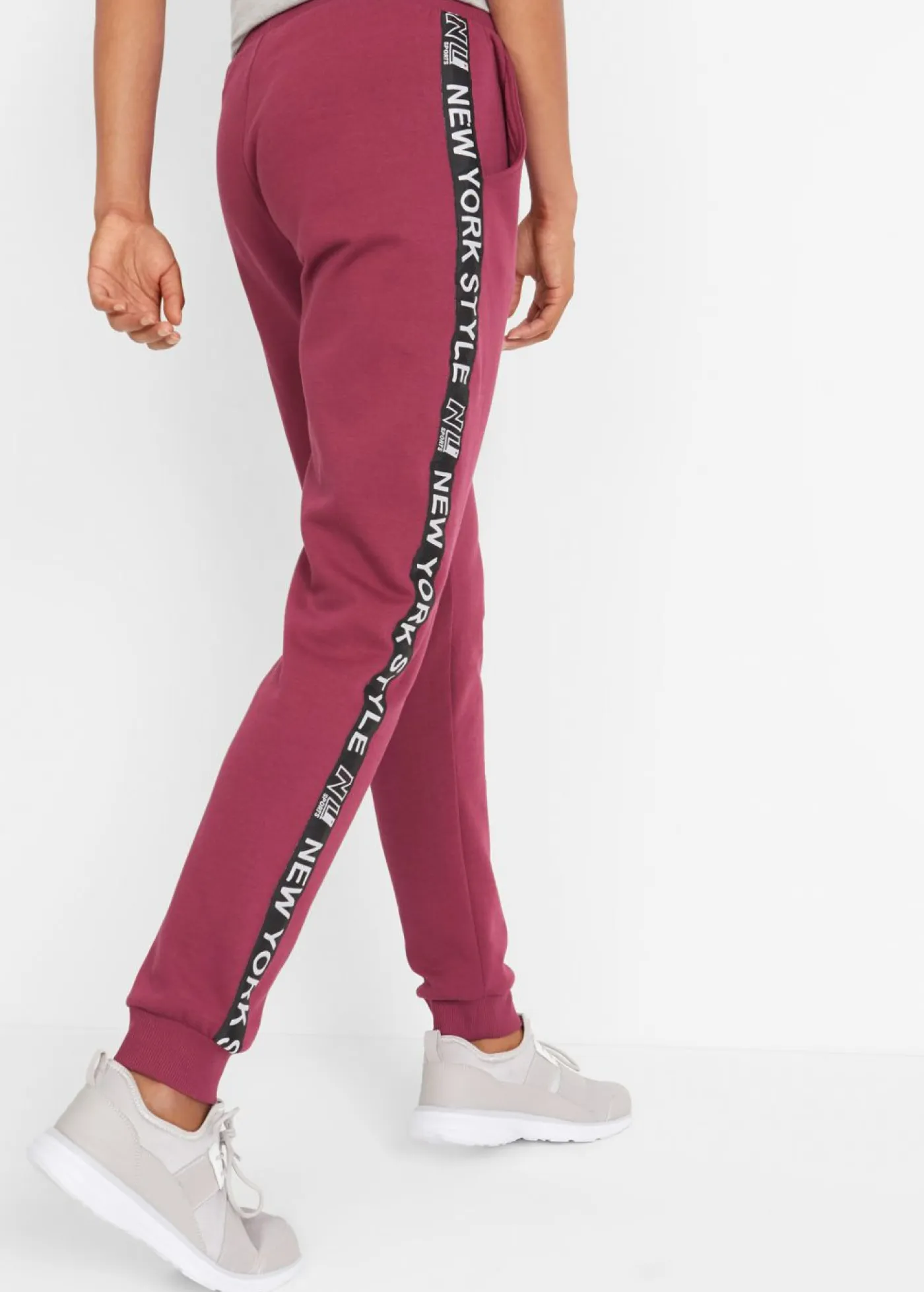 Outlet Pantalón de chándal con estampado Mujer Ropa Cómoda|Pantalones