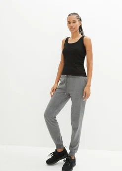 Clearance Pantalón de chándal con puños Mujer Básicos|Ropa Cómoda