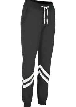 Online Pantalón de chándal con rayas Mujer Ropa Cómoda|Pantalones