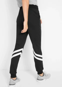 Online Pantalón de chándal con rayas Mujer Ropa Cómoda|Pantalones