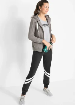 Online Pantalón de chándal con rayas Mujer Ropa Cómoda|Pantalones