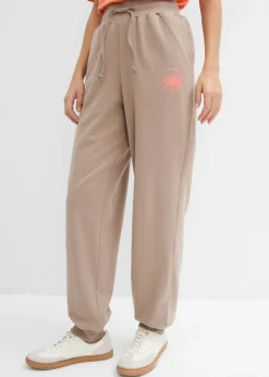New Pantalón de chándal de algodón puro Mujer Ropa Cómoda|Pantalones