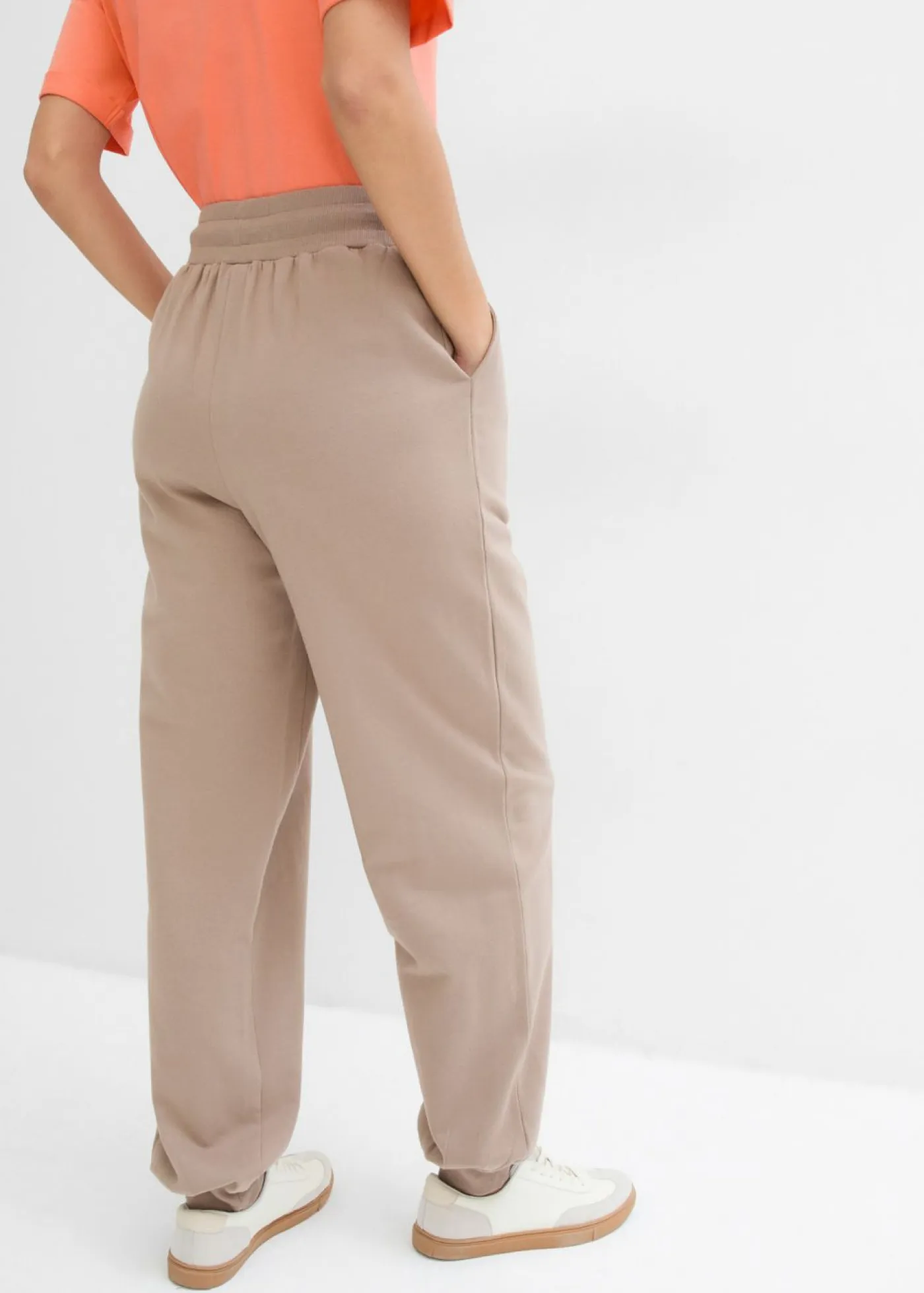New Pantalón de chándal de algodón puro Mujer Ropa Cómoda|Pantalones