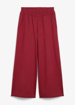Online Pantalón de chándal de algodón orgánico con largo capri Mujer Ropa Cómoda|Pantalones