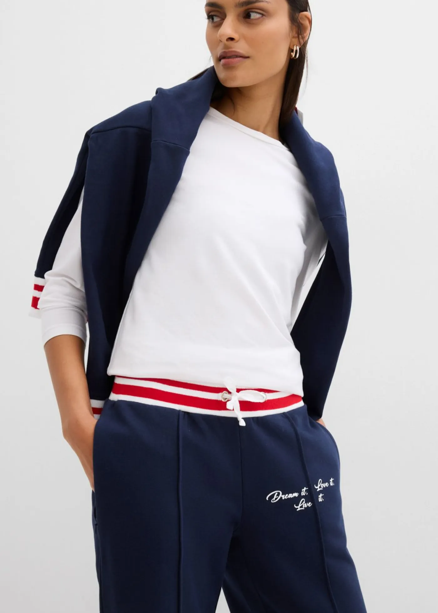 Outlet Pantalón de chándal de algodón ecológico puro Mujer Ropa Cómoda|Pantalones
