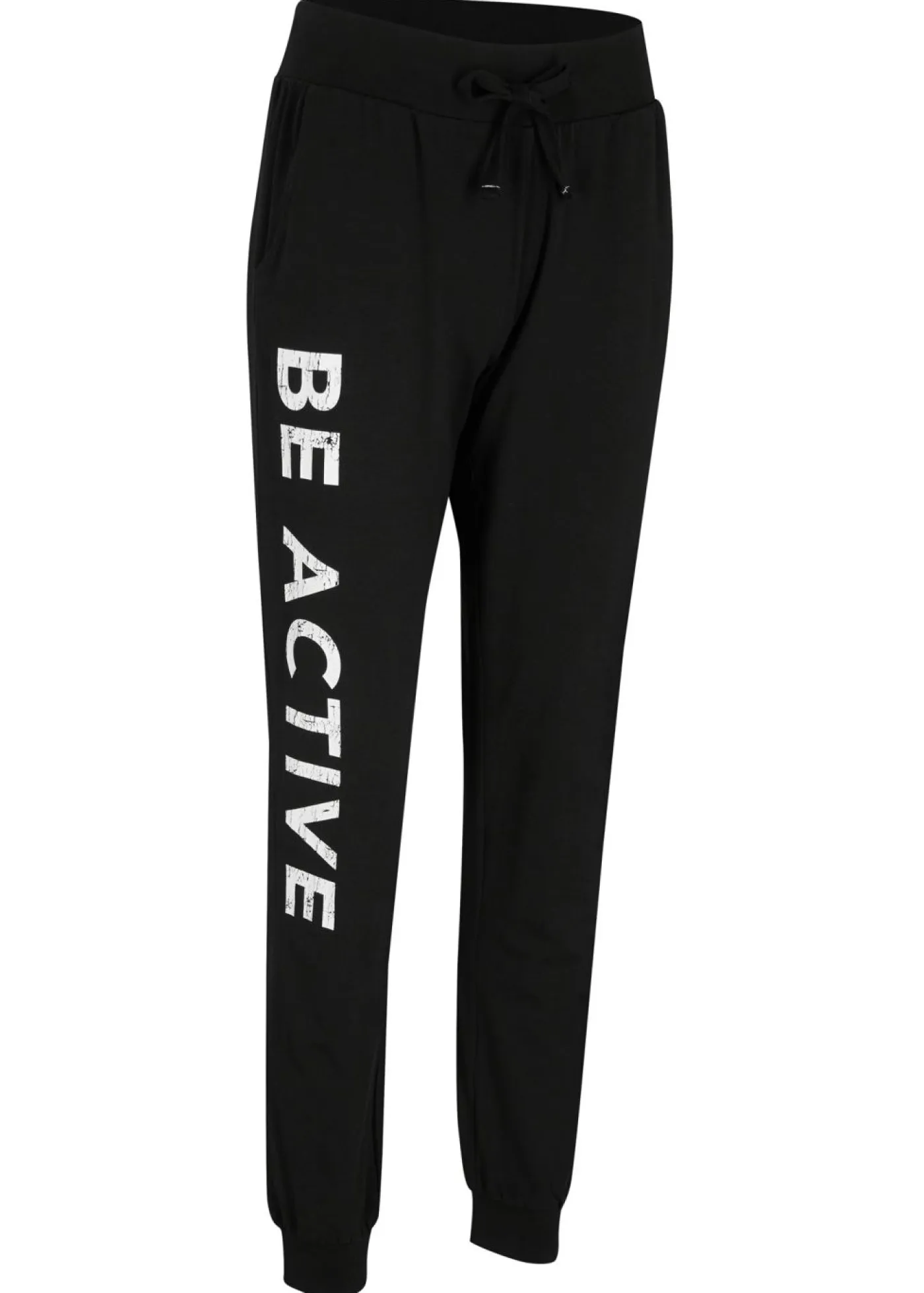 Clearance Pantalón de chándal de algodón con estampado y corte holgado Mujer Ropa Deportiva|Ropa Cómoda