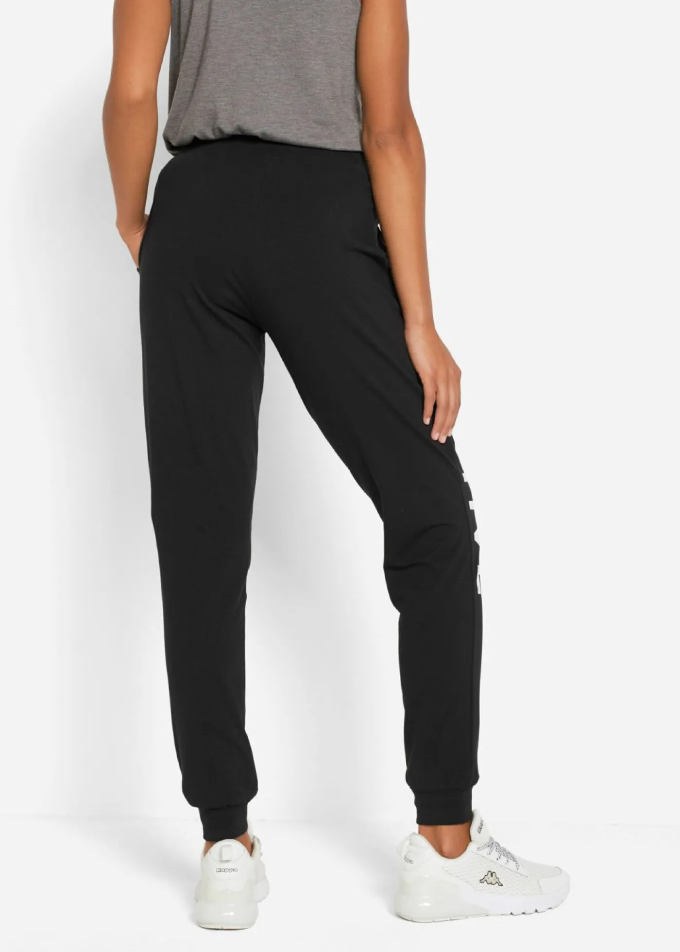 Clearance Pantalón de chándal de algodón con estampado y corte holgado Mujer Ropa Deportiva|Ropa Cómoda
