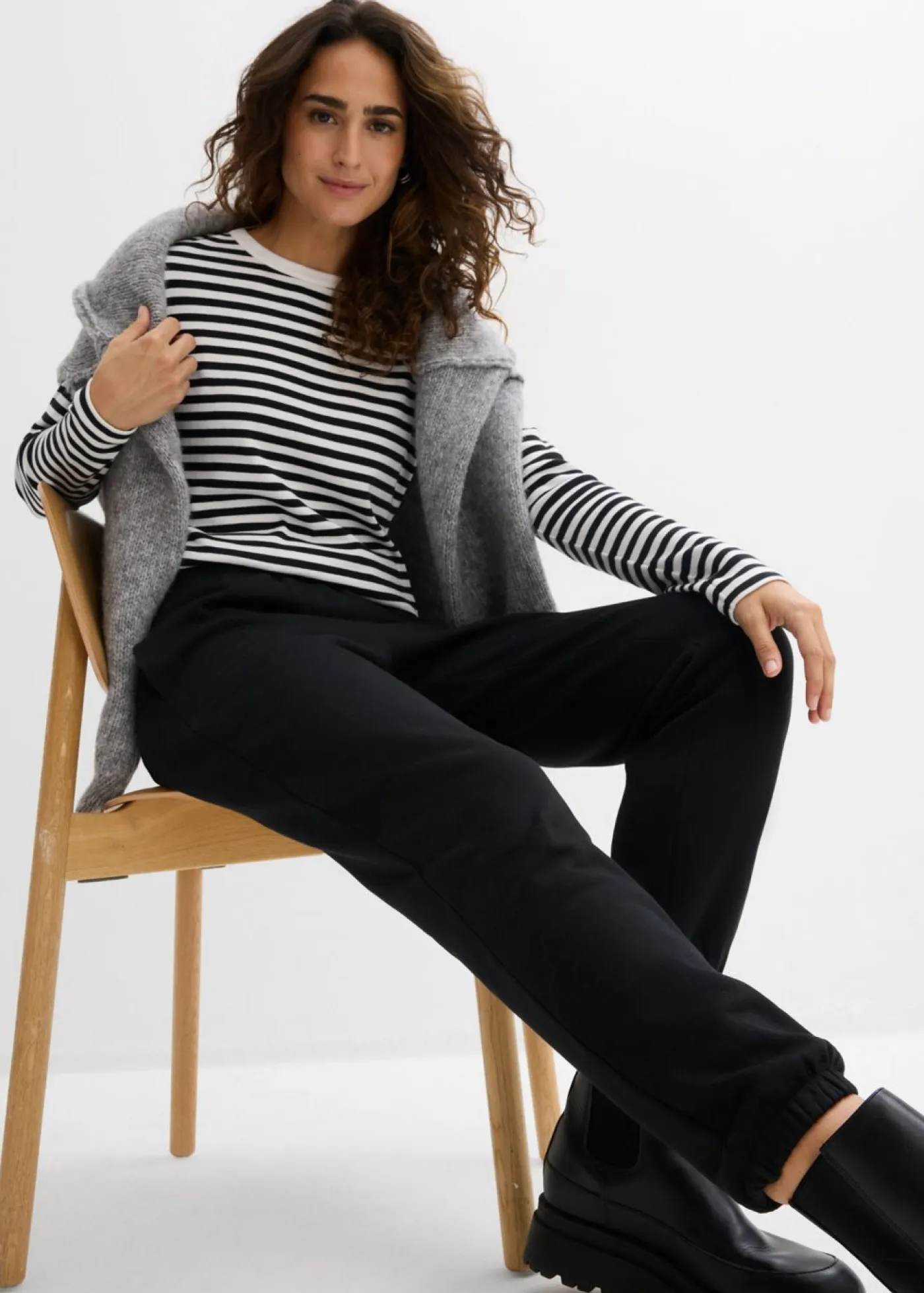 Pantalón de chándal de algodón orgánico puro (2 unidades) Mujer Básicos|Ropa Cómoda