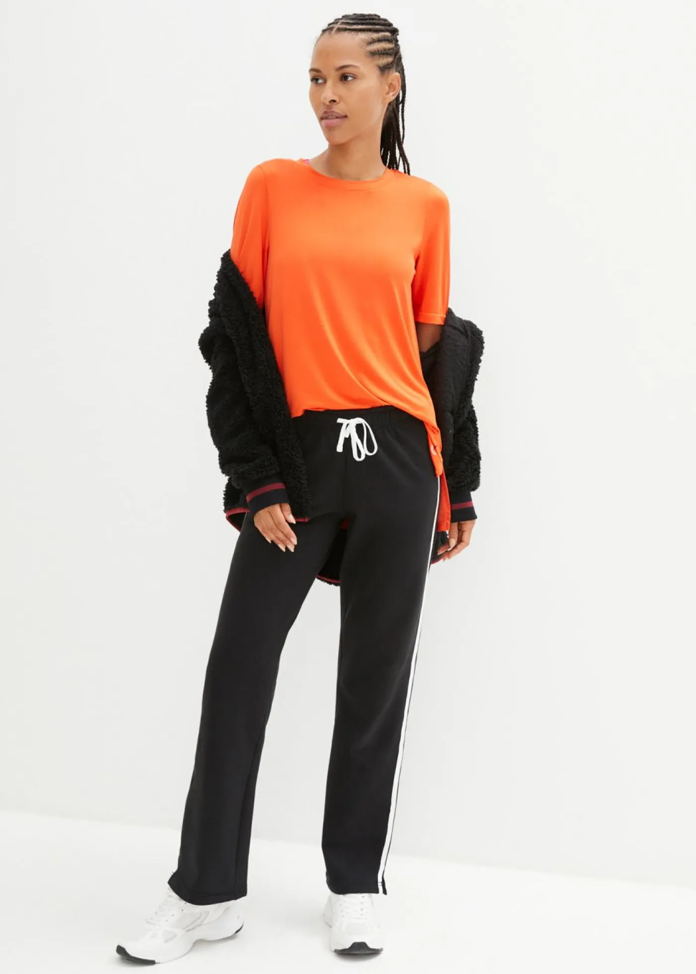 Outlet Pantalón de chándal de algodón puro Mujer Básicos|Ropa Cómoda