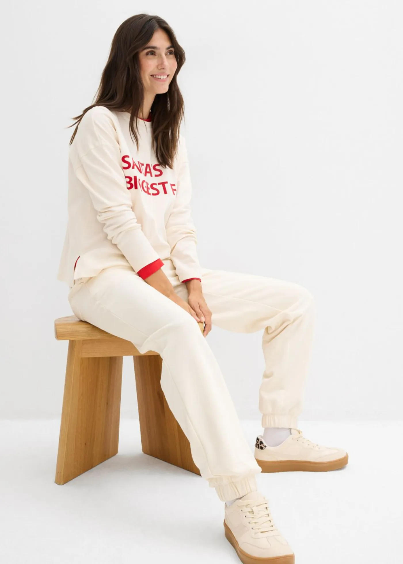 Best Pantalón de chándal de algodón puro Mujer Ropa Cómoda|Pantalones