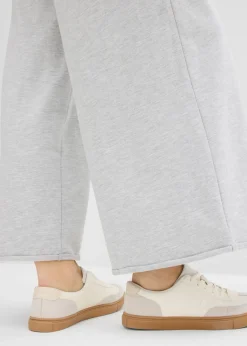 Sale Pantalón de chándal de algodón orgánico con largo capri Mujer Ropa Cómoda|Pantalones