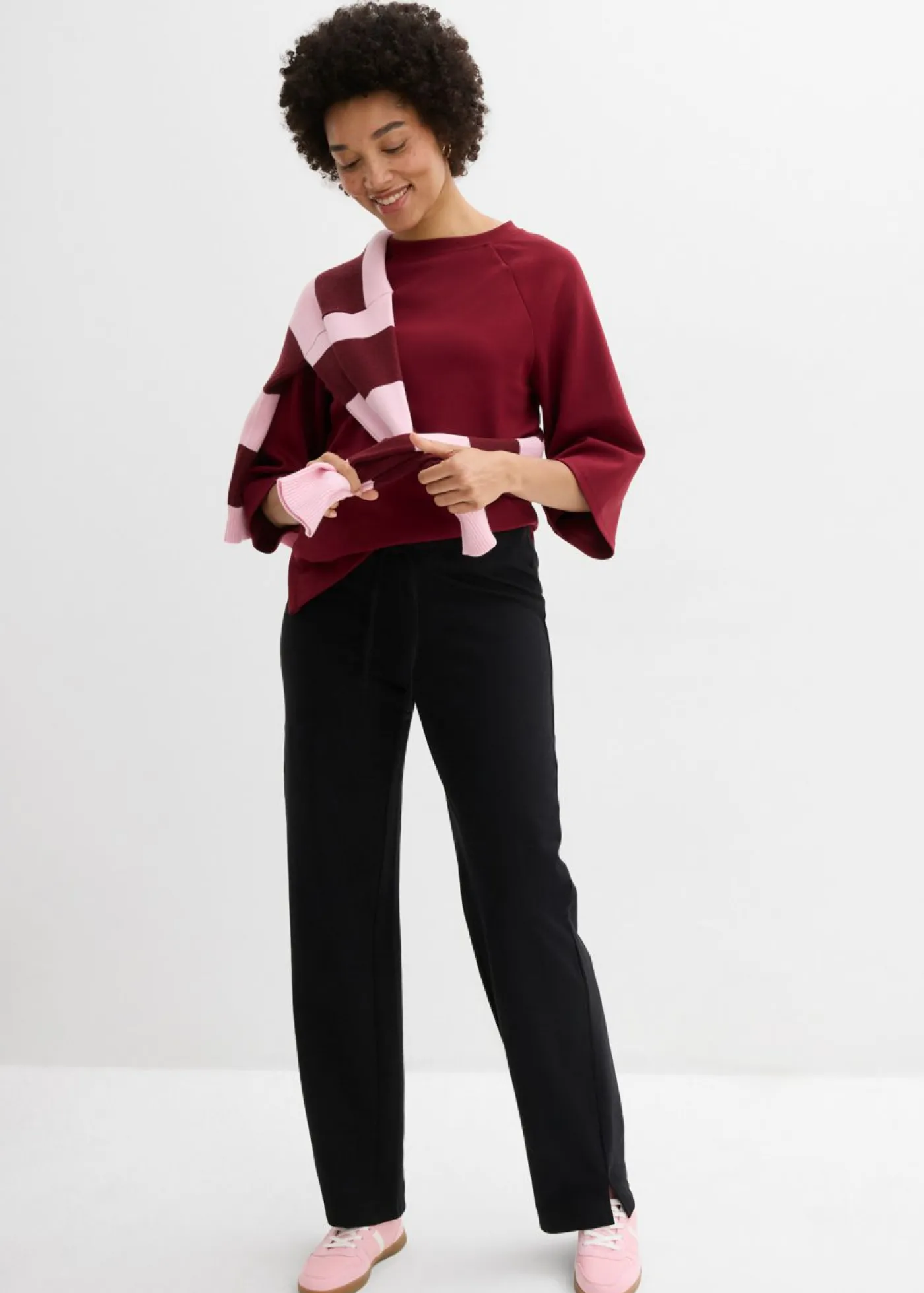 Best Pantalón de chándal de algodón ecológico puro Mujer Básicos|Ropa Cómoda