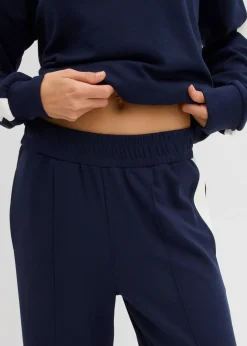 Discount Pantalón de chándal de calidad interlock Mujer Ropa Cómoda|Pantalones