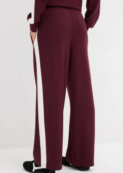 New Pantalón de chándal de calidad interlock Mujer Ropa Cómoda|Pantalones