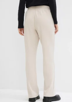 Clearance Pantalón de chándal de mezcla de viscosa suave Mujer Ropa Cómoda|Pantalones
