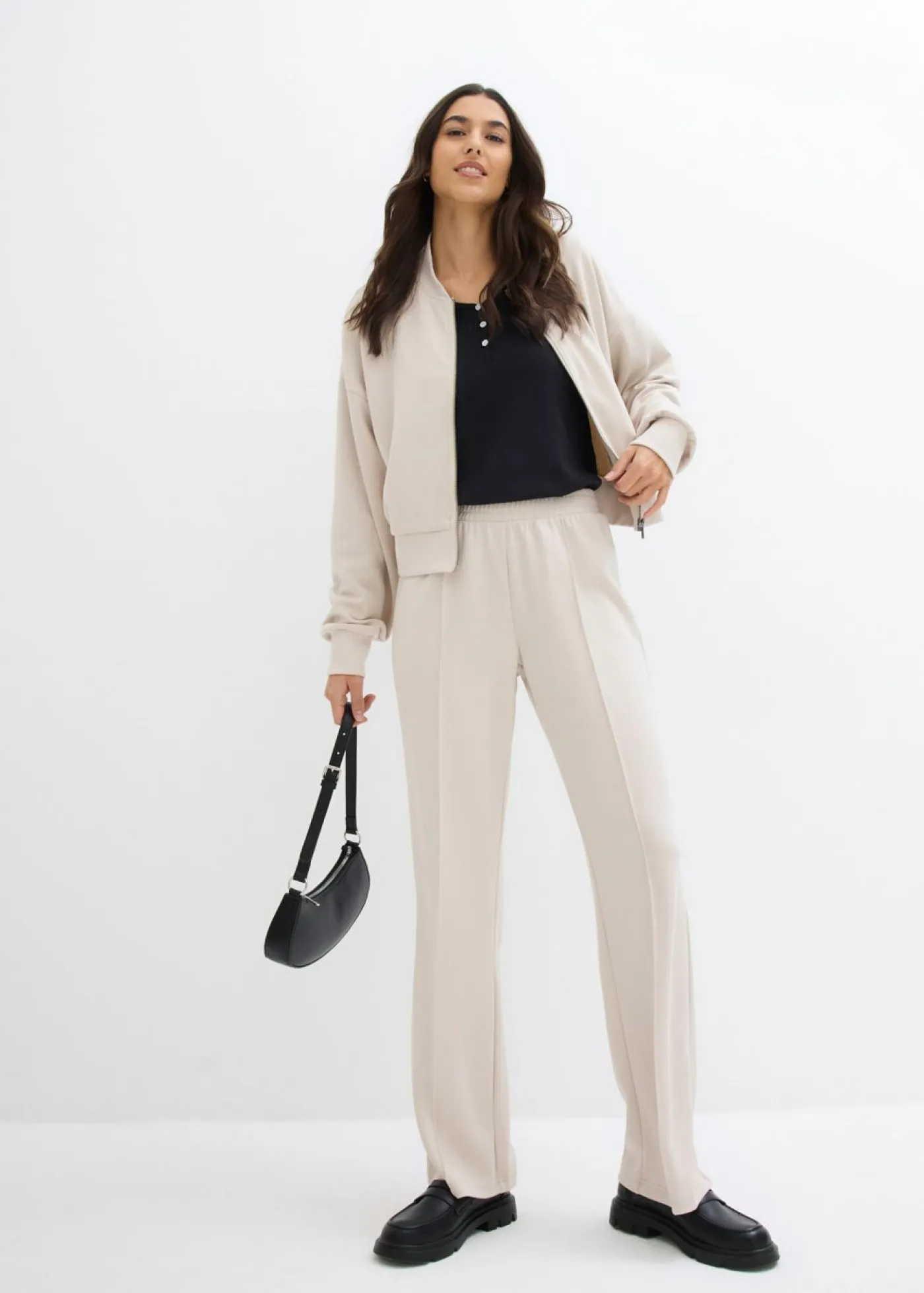 Clearance Pantalón de chándal de mezcla de viscosa suave Mujer Ropa Cómoda|Pantalones