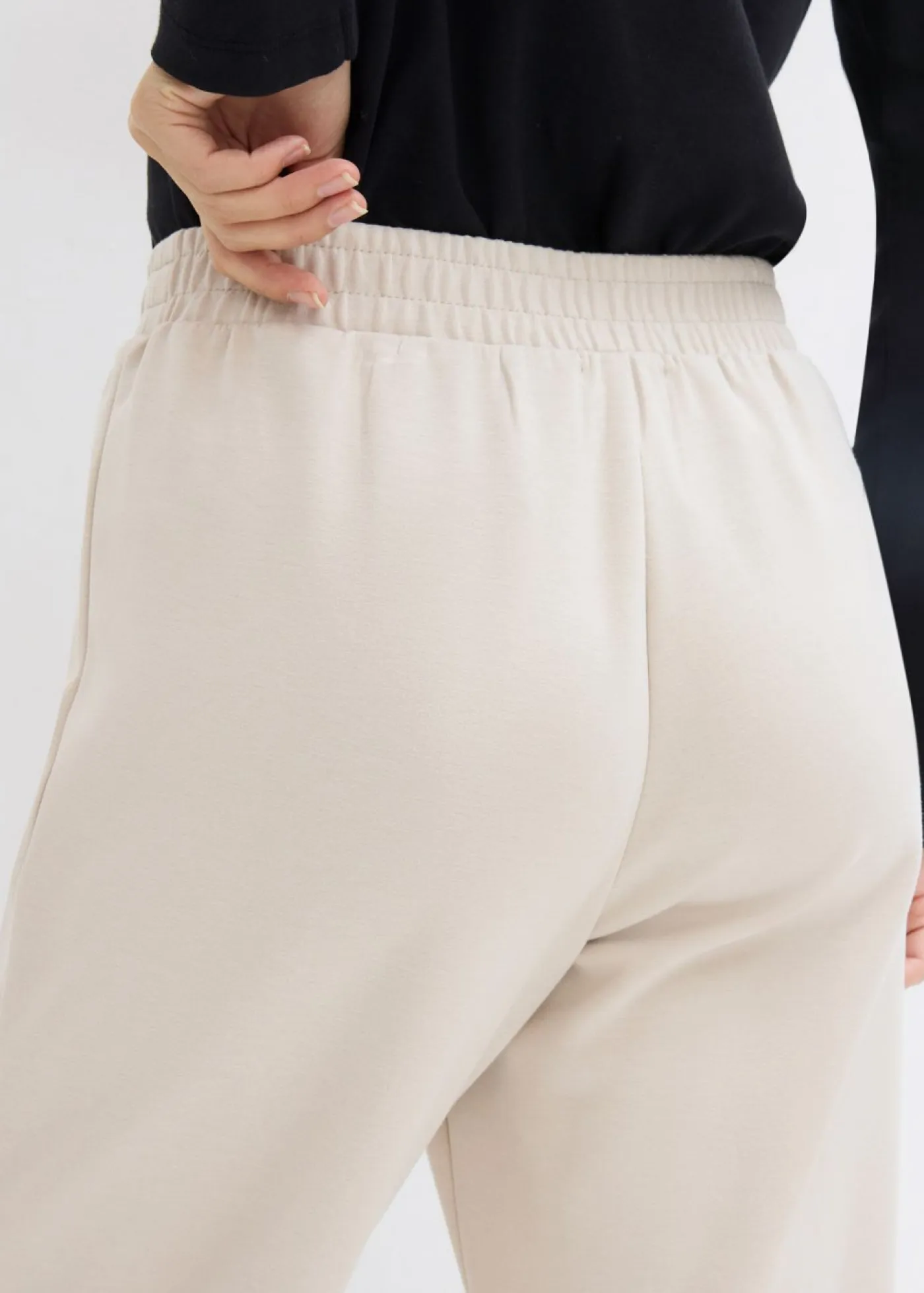 Clearance Pantalón de chándal de mezcla de viscosa suave Mujer Ropa Cómoda|Pantalones