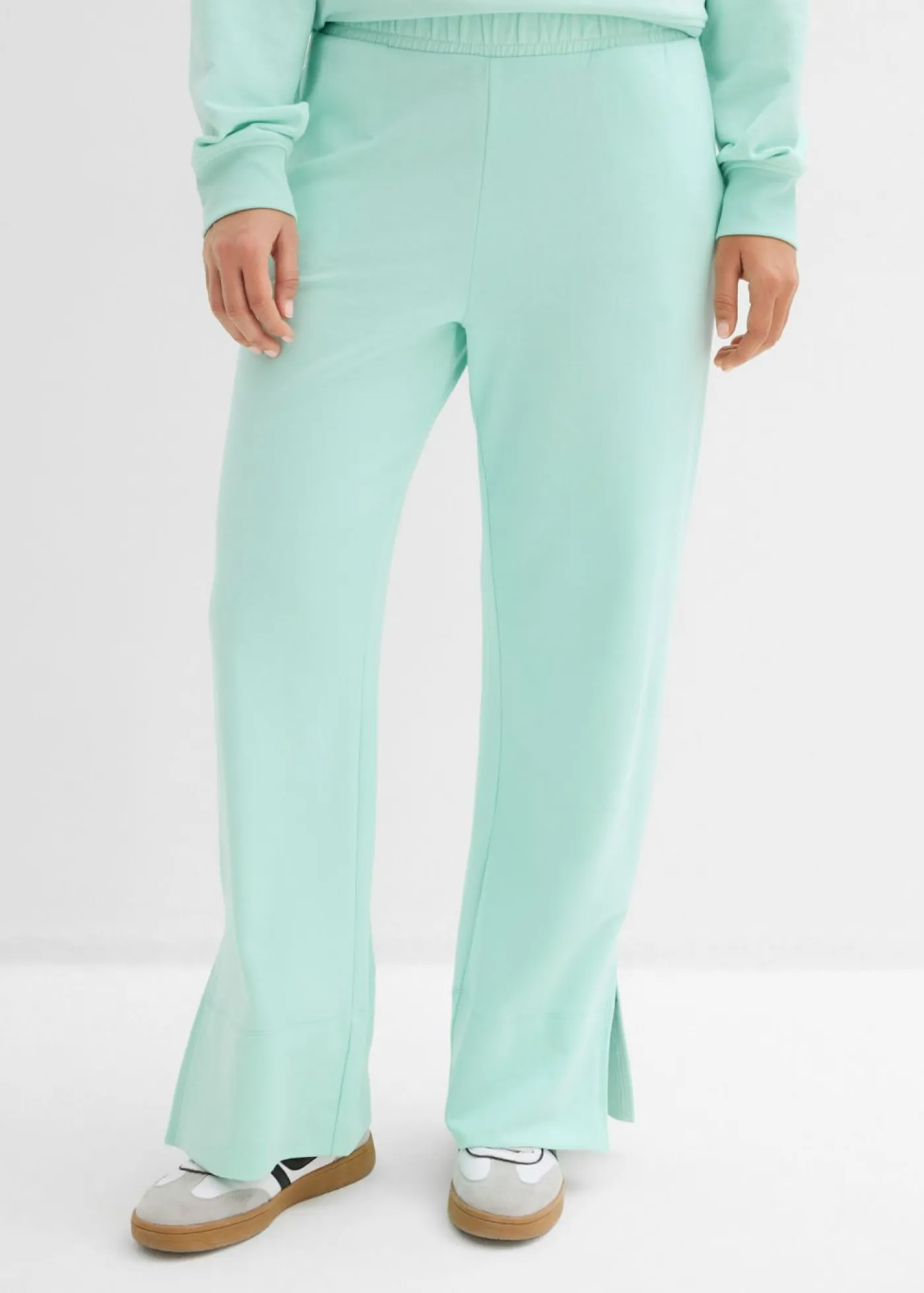 Outlet Pantalón de chándal de mezcla de algodón Mujer Ropa Cómoda|Pantalones