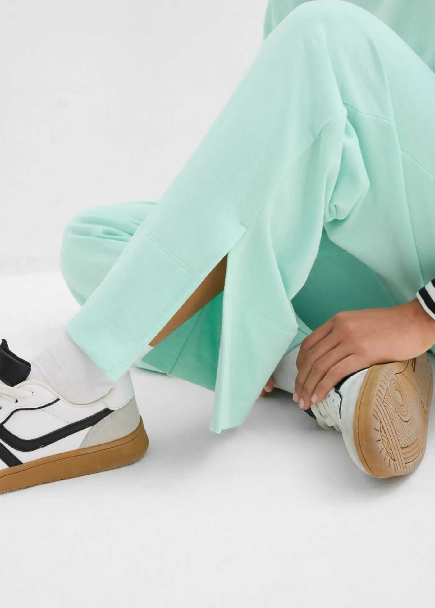 Outlet Pantalón de chándal de mezcla de algodón Mujer Ropa Cómoda|Pantalones