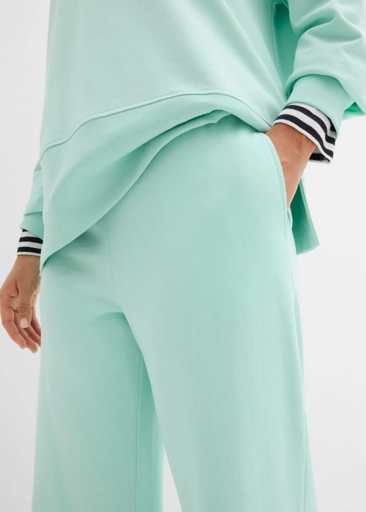 Outlet Pantalón de chándal de mezcla de algodón Mujer Ropa Cómoda|Pantalones